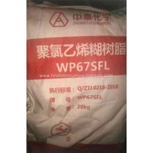 ZHONGTAI BRAND PVC PASTE RESIN WP67SFL